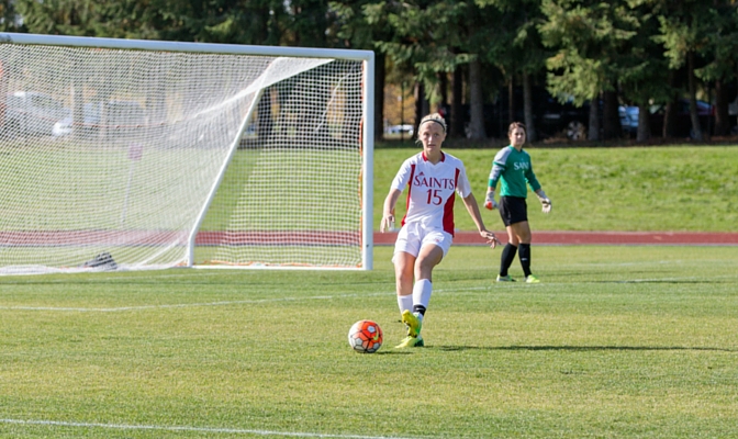 Junior Taylor Gersch led all GNAC All-Academic selections with a 4.0 GPA as a business major.